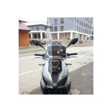 Motocam Mondial Ressivo 250 Ön Cam 2023-2026 Model 75 cm Şeffaf Renkli 4 mm Uzun Motosiklet Rüzgarlık