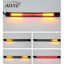 Motorsiklet Sinyal Stop Plaka Fren lambası Esnek Şerit Led