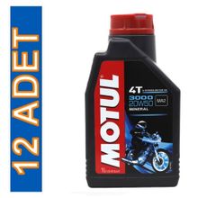 Motul 3000 20W50 4T 1 lt 12'li Motor Yağı
