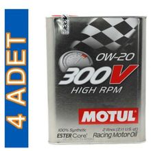 Motul 300V High Rpm 0W20 2 lt 4'lü Motor Yağı