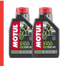 Motul 5100 4T 15W-50 1 lt 2'li Motosiklet Yağı