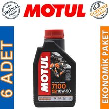 Motul 7100 10W-50 4T 1 Litre 6'lı Motor Yağı