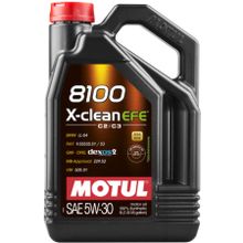 Motul 8100 X-Clean Efe 5W-30 1 lt 12'li Motor Yağı