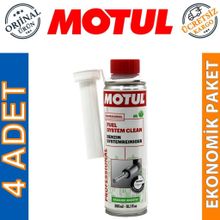 Motul Fuel System Clean 300 ml 4'lü Benzin Yakıt Temizleyici