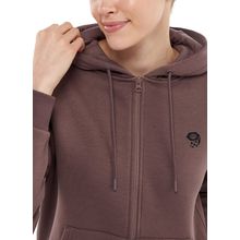 Mountain Hardwear 9230001249 MT0008 Kapüşon Yaka Kahve Kadın Sweatshirt