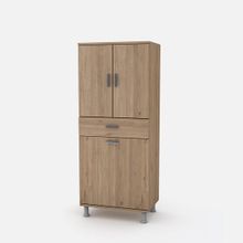 Movemo Eko 110 2 Kapaklı Sepetli 150x60x40 cm Banyo Dolabı