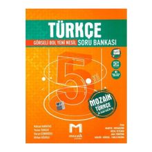 Mozaik Yayınları 2022 5. Sınıf Türkçe Soru Bankası