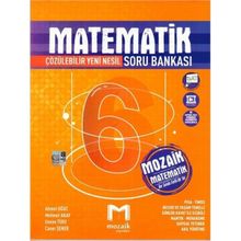 Mozaik Yayınları - 2022 6. Sınıf Matematik Soru Bankası