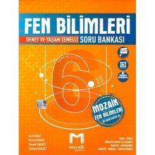 Mozaik Yayınları 6. Sınıf Fen Bilimleri Soru Bankası