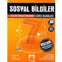 Mozaik Yayınları 7. Sınıf Sosyal Bilgiler Soru Bankası