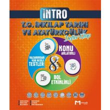 Mozaik Yayınları 8.Sınıf LGS T.C İnkılap Tarihi ve Atatürkçülük İntro Konu Anlatımlı Defter Kitap