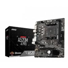 MSI A520M-A Pro AMD AM4 DDR4 Micro ATX Anakart