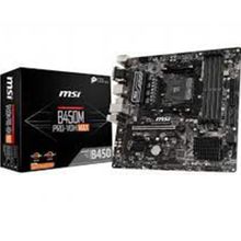 MSI B450M PRO-VDH MAX AM4 DDR4 3866 4xDIMM DVI HDMI VGA GLAN M.2 USB3.2 mATX Anakart