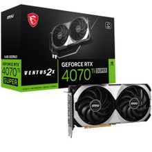 MSI GeForce RTX 4070 Ti Super Ventus 2X OC 16GB GDDR6X Ekran Kartı