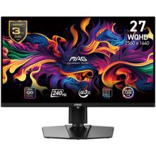 MSI MAG 271QPX QD-OLED E2 26.5 inç 240Hz 0.03ms Oyuncu Monitörü