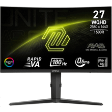MSI MAG 275CQRF QD E2 27 inç 180Hz 0.5ms Curve FreeSync Oyuncu Monitörü