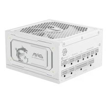 MSI MAG A1000GL PCIE5 WHITE 1000W 80+ Gold Power Supply