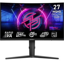 MSI MPG 275CQRXF 27 inç 240Hz 0.5ms Curve Oyuncu Monitörü Outlet - Teşhir