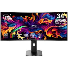 MSI MPG 341CQR QD-OLED X36 34 inç 360Hz 0.03ms Curved Oyuncu Monitörü