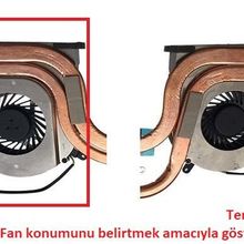 MSI PE60 6QE-842XTR Sol Fan