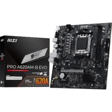 MSI Pro A620AM-B Evo DDR5 AMD AM5 Micro ATX Anakart