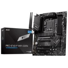 MSI Pro B760-P WiFi DDR4 Intel LGA1700 ATX Anakart