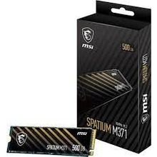MSI Spatium M371 500 GB 2200/1150 MB/s M.2 2280 PCIe 3.0 NVMe SSD