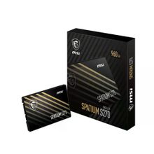 MSI Spatium S270 960 GB 500/450 2.5 inç SATA3 SSD