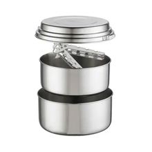 MSR Alpine 2 Pot Set Gümüş Yemek Seti