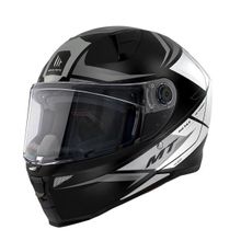 MT Revenge 2 Hatax B2 Gloss Full Face Siyah Motosiklet Kaskı