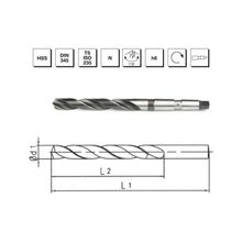 MTE B00004002450 Makina Takım 24.5 mm HSS DIN 345 Mors Konik Saplı Matkap Ucu