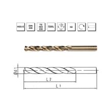 MTE B00005000350 Makina Takım 3.5 mm HSS-E DIN 338 Silindirik Saplı Altın Seri Matkap Ucu