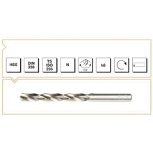 MTE B00007000170 Makina Takım 1.7 mm HSS DIN 338 Silindirik Saplı Taşlanmış Matkap Ucu