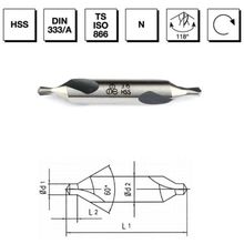 MTE B00010010125 Makina Takım 1.25 mm HSS DIN 333/A Punta Form A Matkap Ucu
