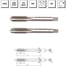 MTE B00102031205 M12x1 HSS DIN 2181 İnce Vidalı 2'li Takım Kılavuzu