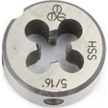 MTE B00110041429 Makina Takım W9/16 inç HSS DIN EN 22 568 Whitworth Normal Vidalı Pafta Lokması