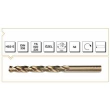 MTE DİN 338 8 mm HSS Silindirik Saplı Matkap Ucu