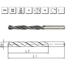 MTE HSS DIN 338 11.8 mm Silindirik Saplı Makina Takım Haddeli Matkap Ucu