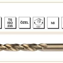 MTE HSS DIN 338 2.5 mm Altın Seri Matkap Ucu