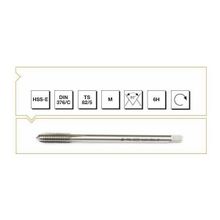 MTE HSS E DIN 376/C Metrik Normal Vidalı Düz Kanallı M 20x2,5 Makina Kılavuzu