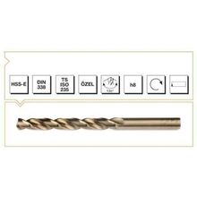 MTE Silindirik Saplı Krom Altın Seri 10.5 mm Matkap Ucu
