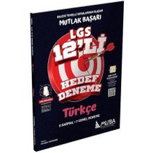 Muba Yayınları - 8. Sınıf LGS Türkçe 12 Hedef Deneme