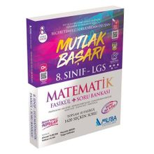 Muba Yayınları 8. Sınıf Matematik Fasikül Mutlak Soru Bankası
