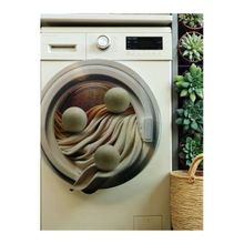 Mucit Home 3 Adet Yün Kurutma Topu Kurutma Makinesi Için Doğal Yumuşatıcı Çamaşır Kurutma Topları