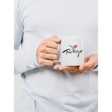 Mug Maker Türkiye Logolu Beyaz Kupa Bardak