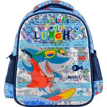Muggle 0051 Cute Shark Mavi Anaokulu Çantası