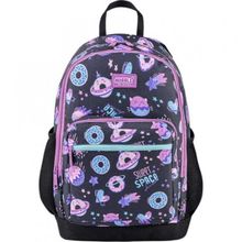 Muggle MU-0228 4 Bölmeli Ot-Sweet Space Siyah Kız Çocuk Okul Sırt Çantası