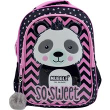 Muggle Mu-7303 Siyah Panda Sırt Çantası