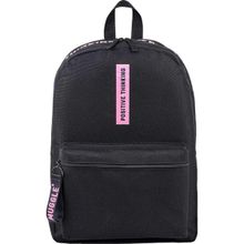 Muggle MU0549 Siyah Positive Think Unisex Çocuk Sırt Çantası
