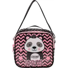 Muggle MU7334 Siyah Panda Unisex Çocuk Beslenme Çantası